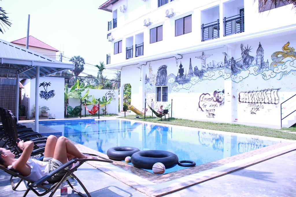 Pool Party Hostel Siem Reap Exteriér fotografie